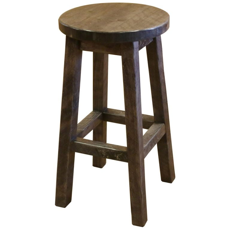 Farmhouse Timber Peg Barstool