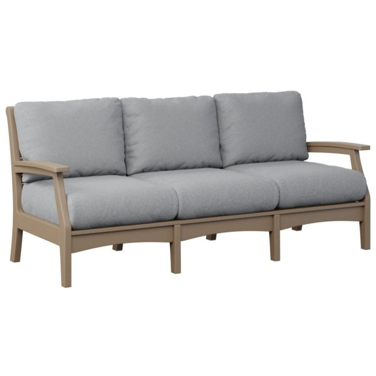 Berlin Gardens Classic Terrace Sofa-Weatheredwood