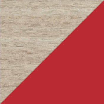 Birchwood and Cardinal Red