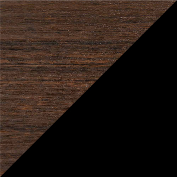 Brazilian Walnut and Black