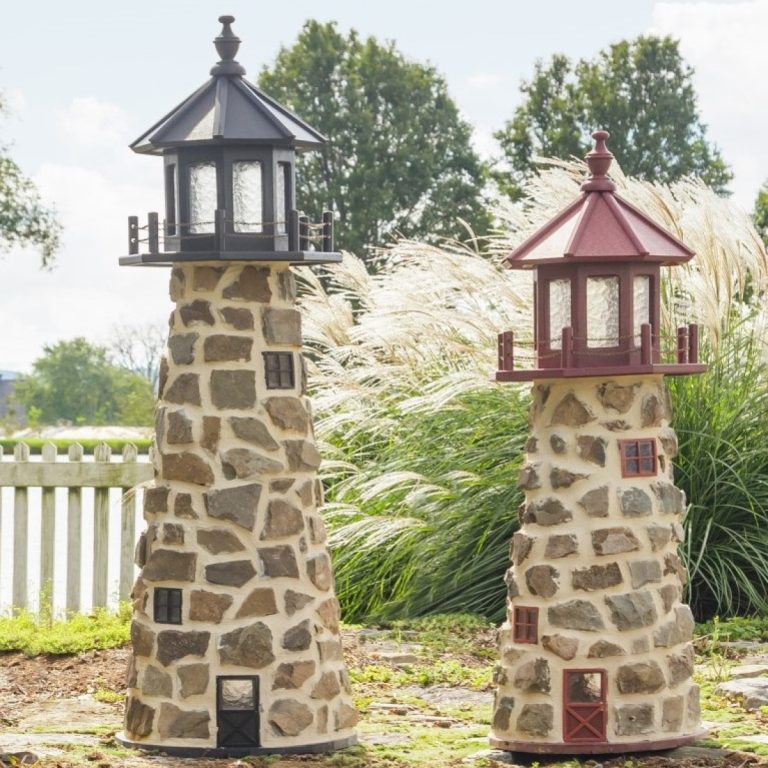 Beaver Dam Woodworks Stone Lighthouse