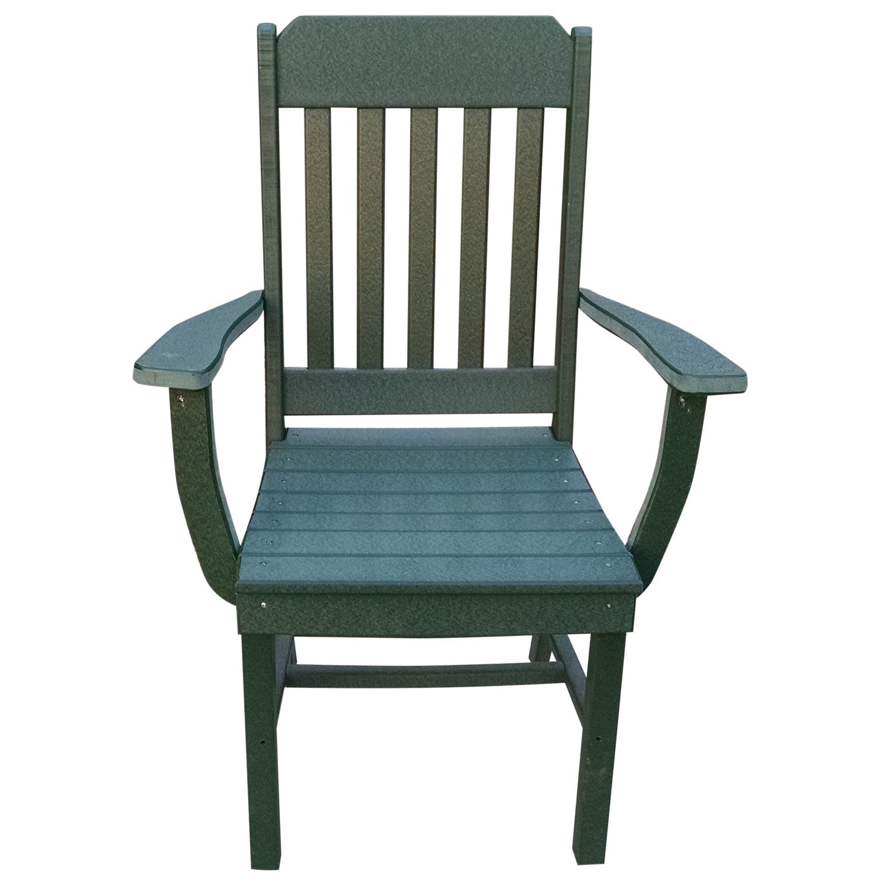 A&L Furniture Poly Lumber Traditional Dining Chair With Arms