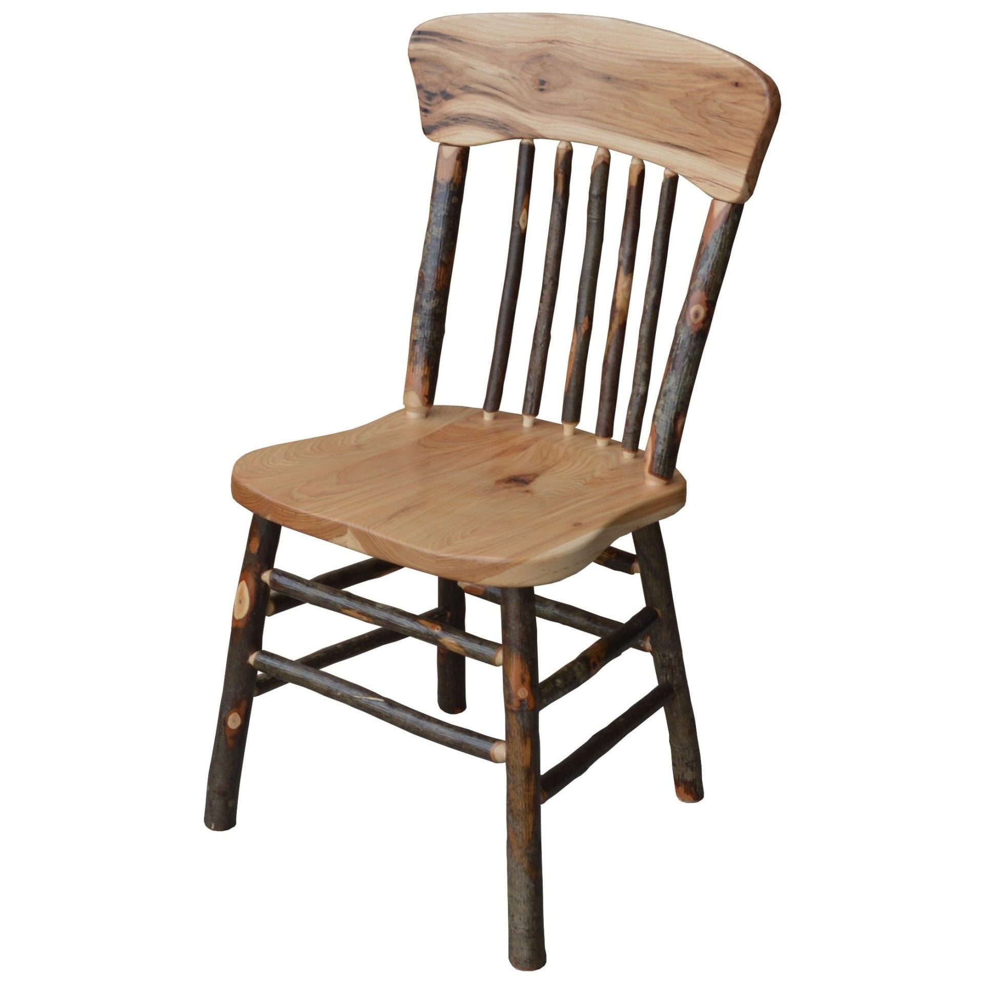 A&L Furniture Hickory Panel Back Dining Chair