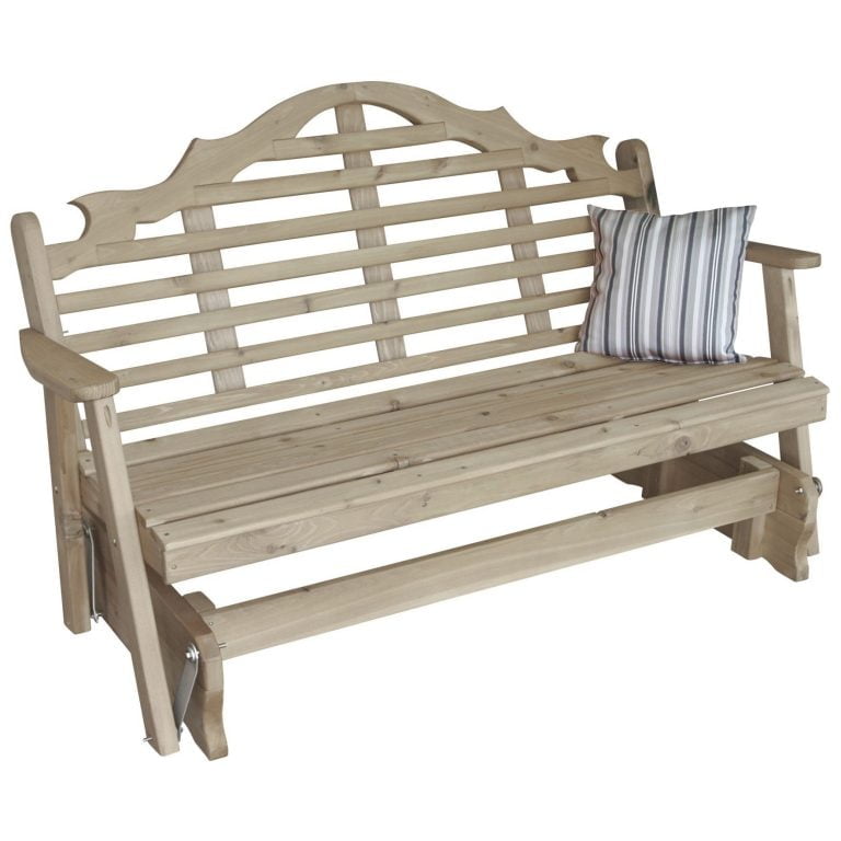 A&L Furniture Cedar Marlboro Glider