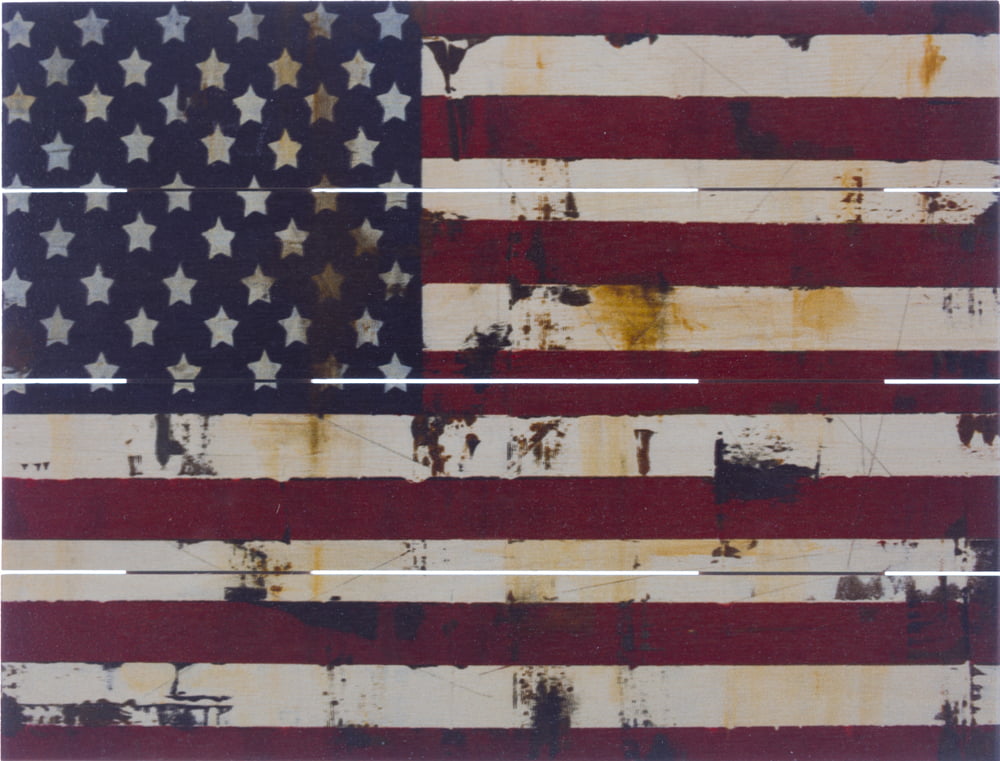 Wood Pallet Art – American Flag