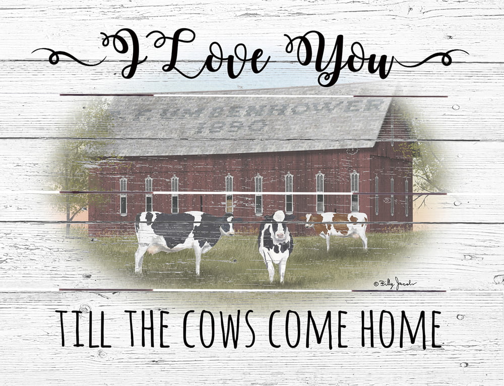 Wood Pallet Art – Cows Come Home