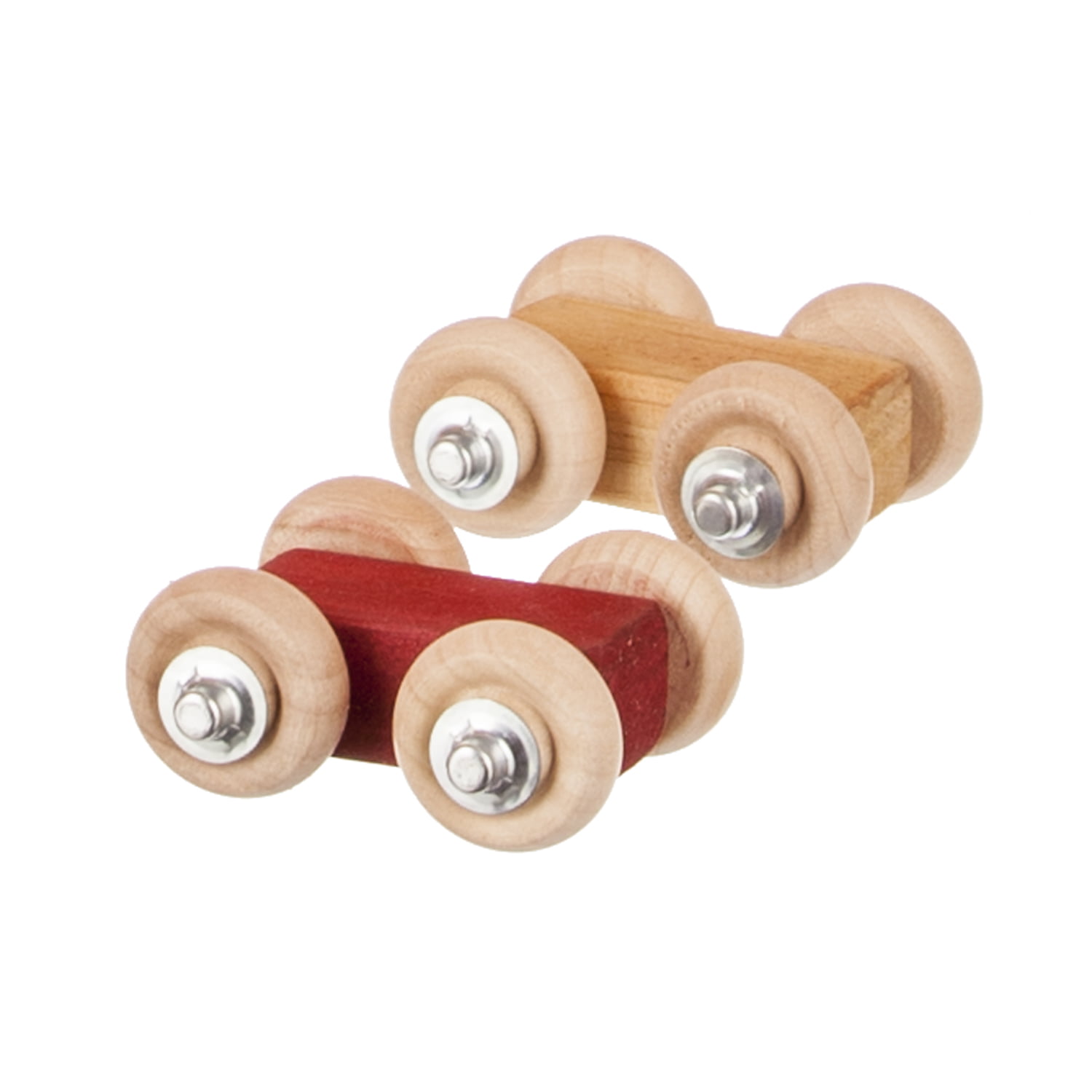 Retro Toys – Children’s Wooden Set Of 4 Cars for Toy Car Roller