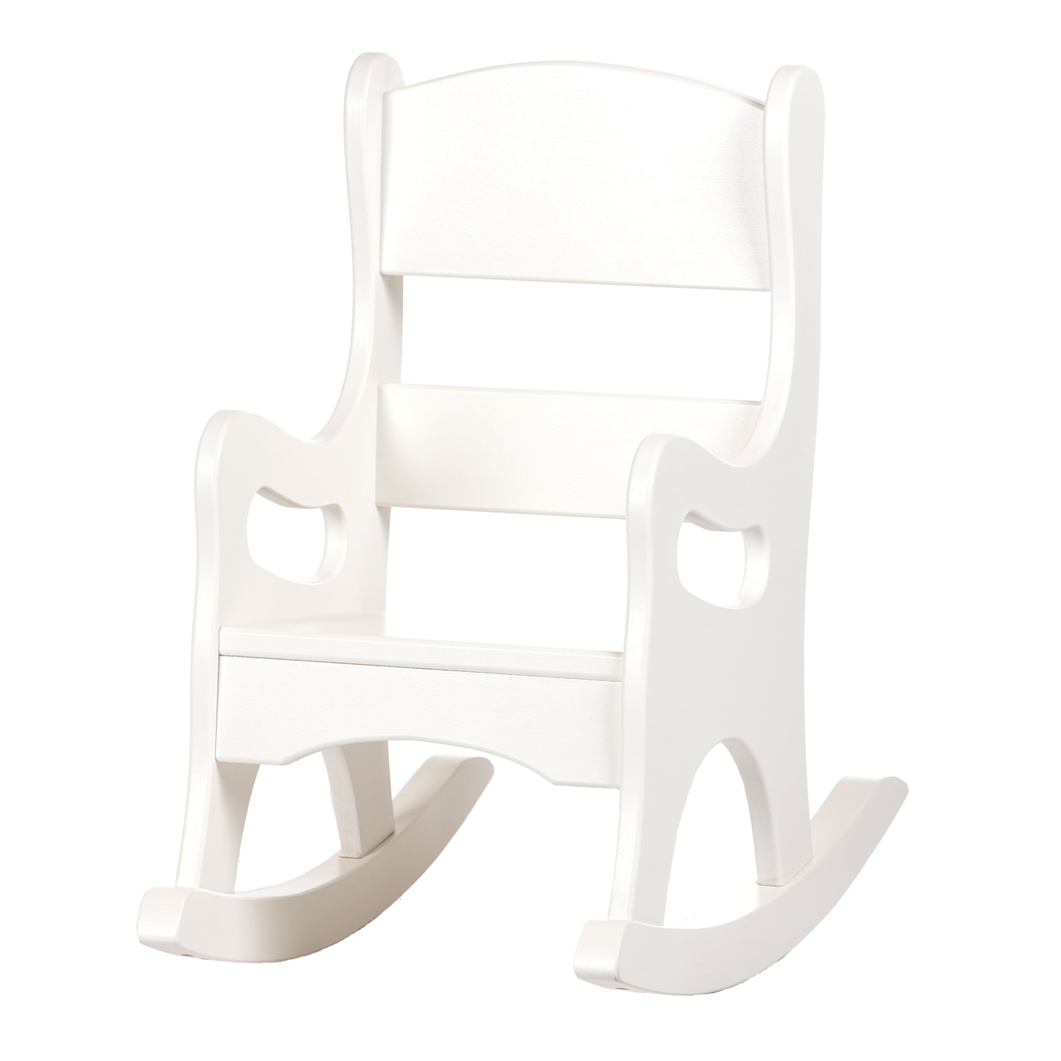Child's Real Wood Rocking Chair -White
