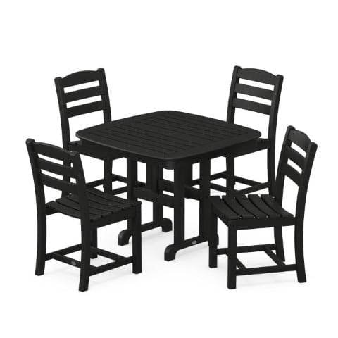 Polywood ® La Casa Cafe 5-Piece Side Chair Dining Set