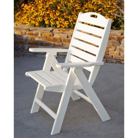 Polywood ® Nautical Highback Chair in Vintage Finish