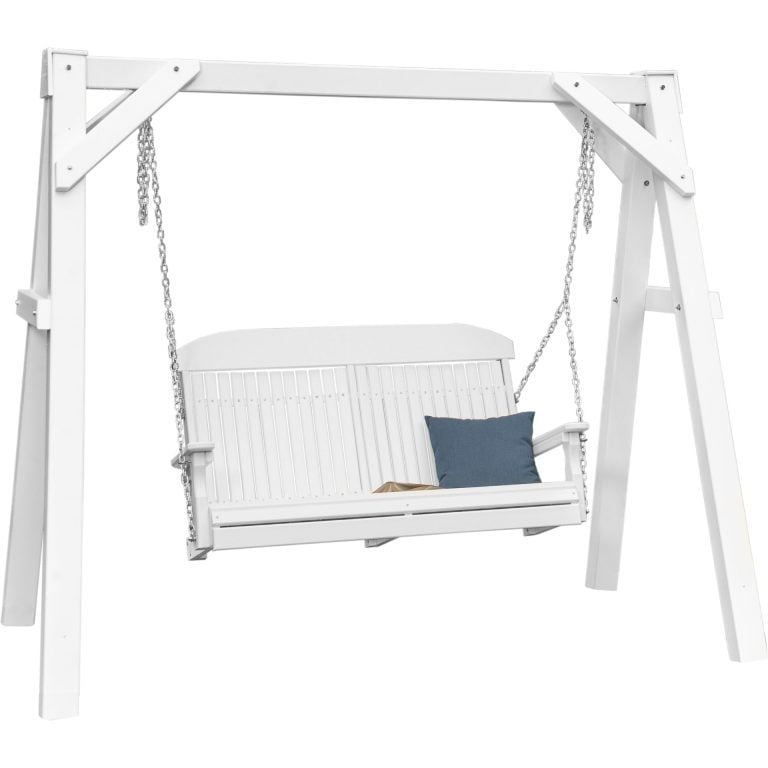 LuxCraft Vinyl A-Frame Swing Stand