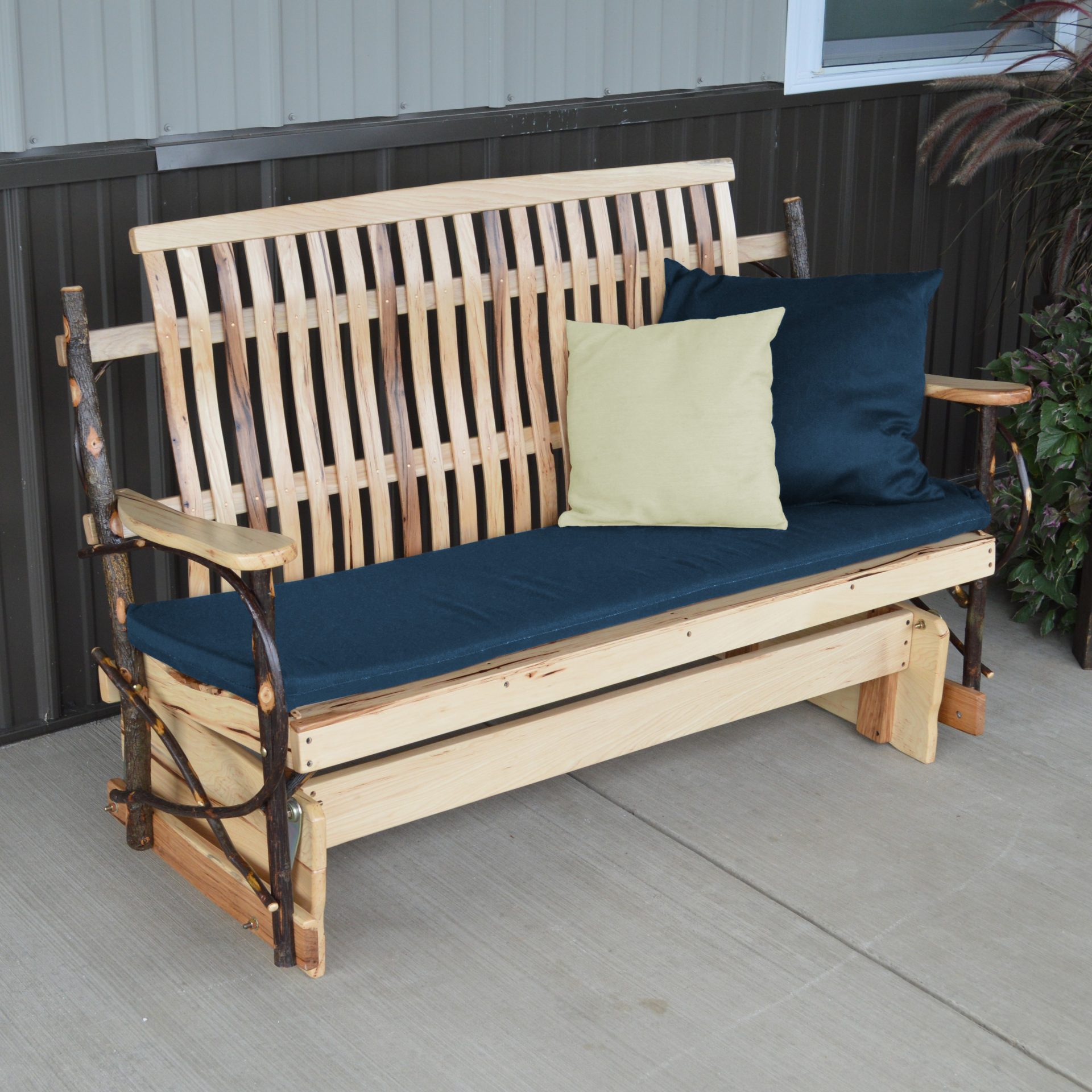 A&L Furniture Hickory Porch Glider