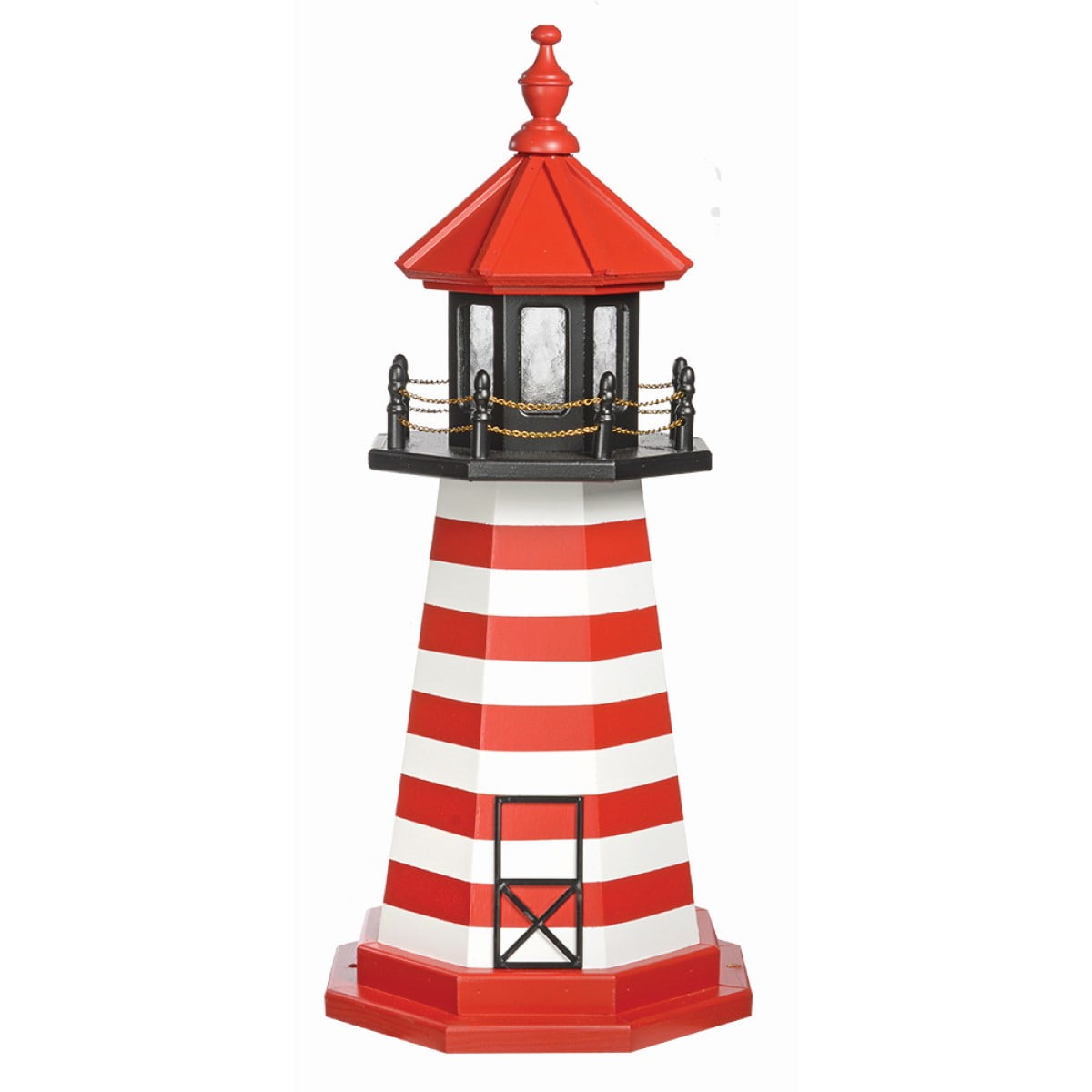 Beaver Dam Woodworks West Quoddy Wood Lighthouse-Replica-Multiple Sizes