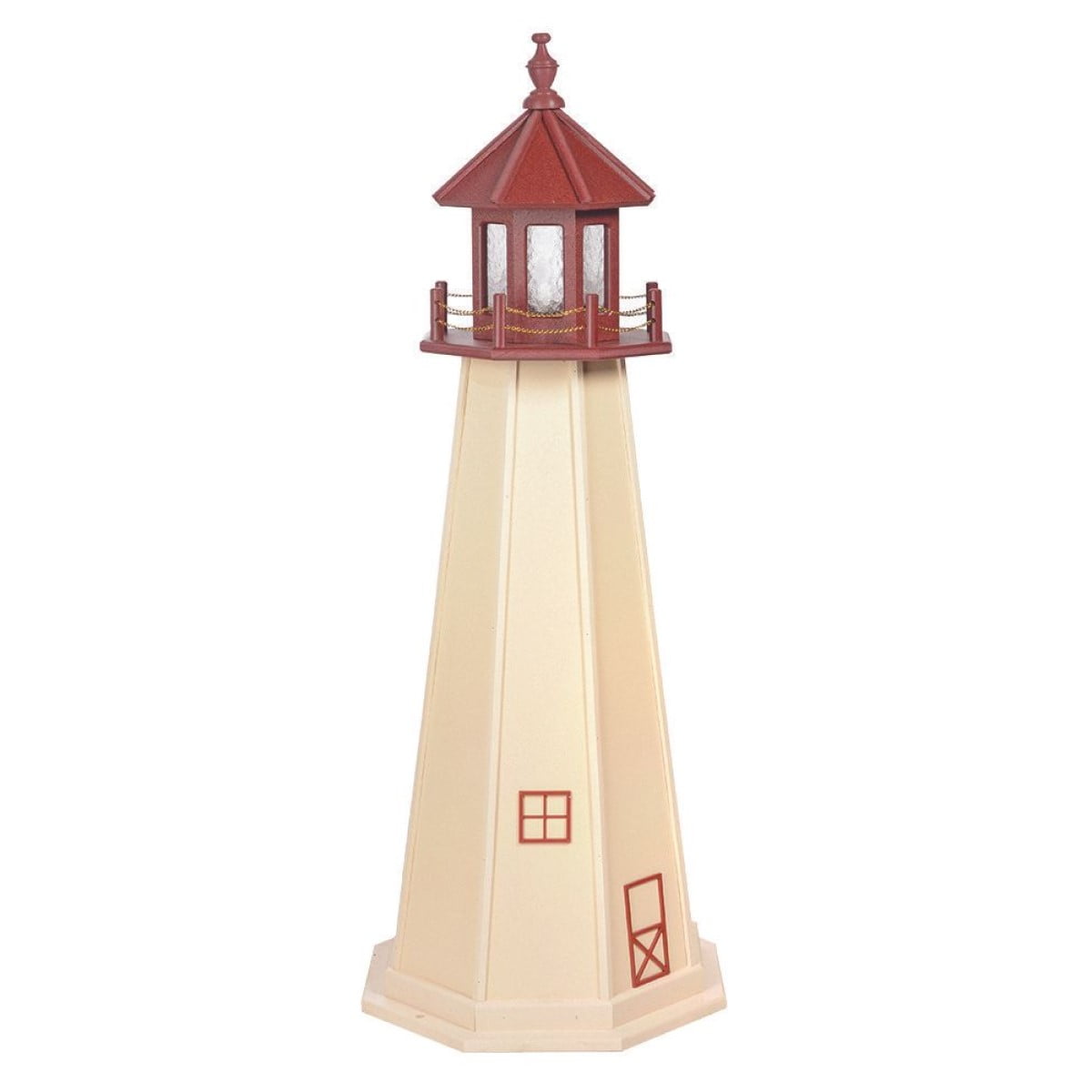 Beaver Dam Woodworks Cape May Hybrid Lighthouse-Replica-Multiple Sizes