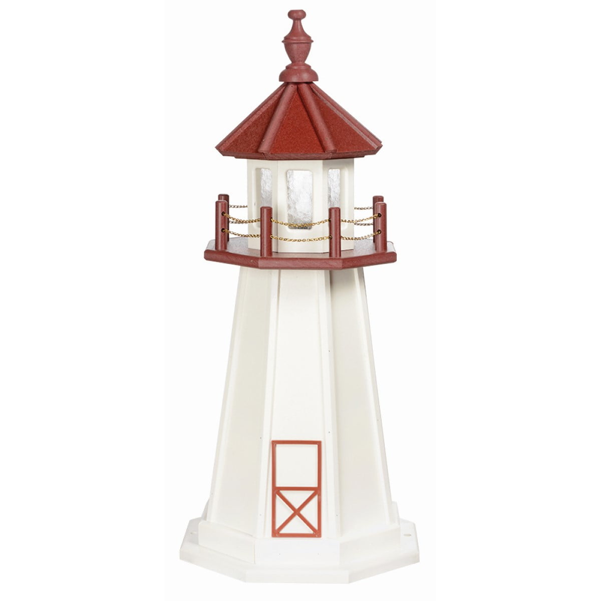 Beaver Dam Woodworks Marblehead Poly Lumber Lighthouse-Replica-Multiple Sizes