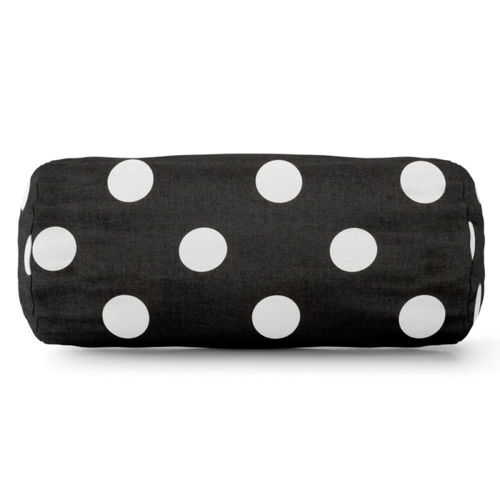 Large Polka Dot Black