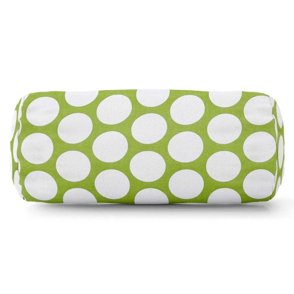 Large Polka Dot Hot Green