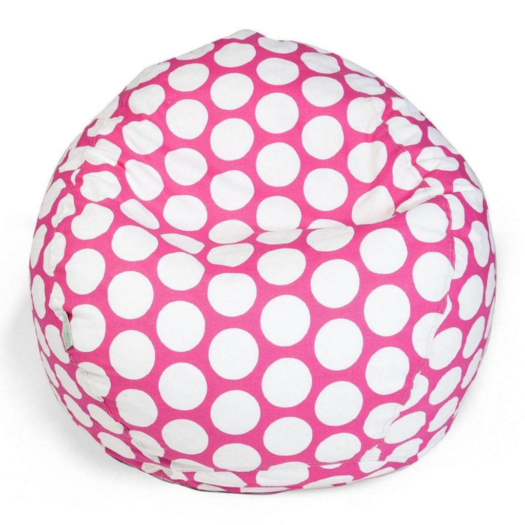 Large Polka Dot Hot Pink