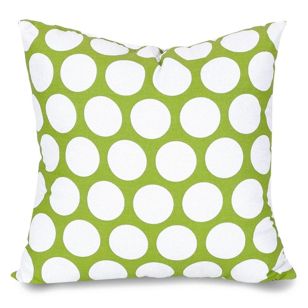 Large Polka Dot Hot Green