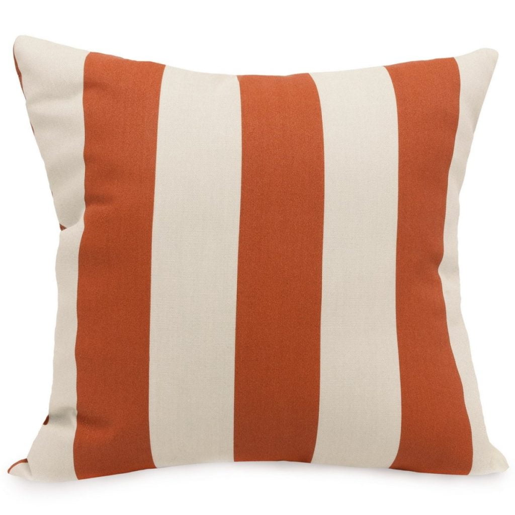 Vertical Stripe Burnt Orange