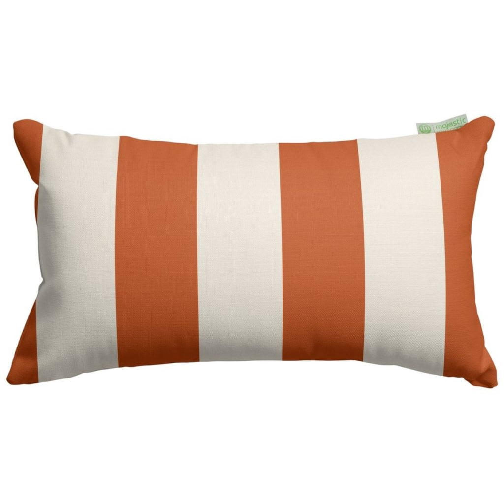 Vertical Stripe Burnt Orange