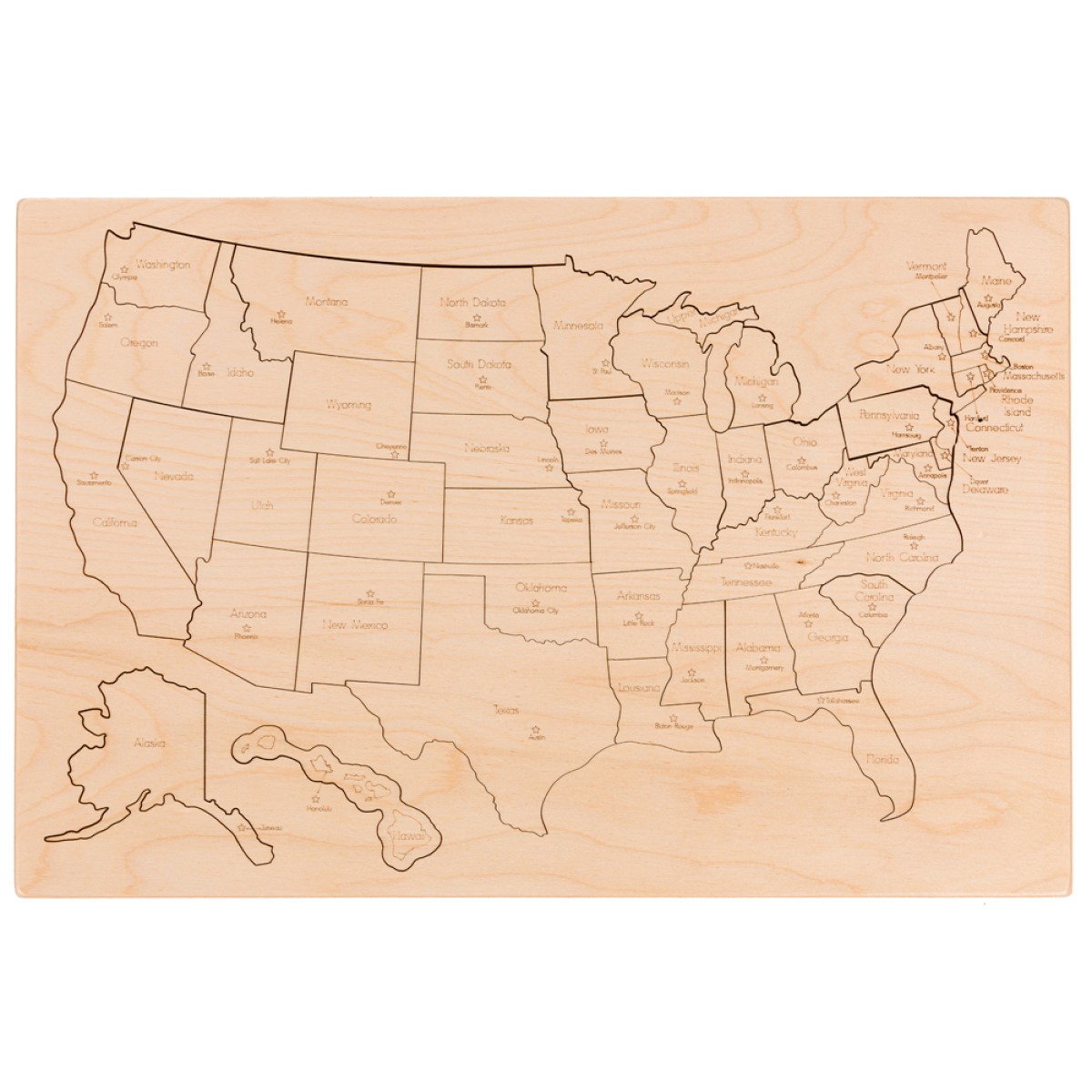 Lapp's USA States Puzzle