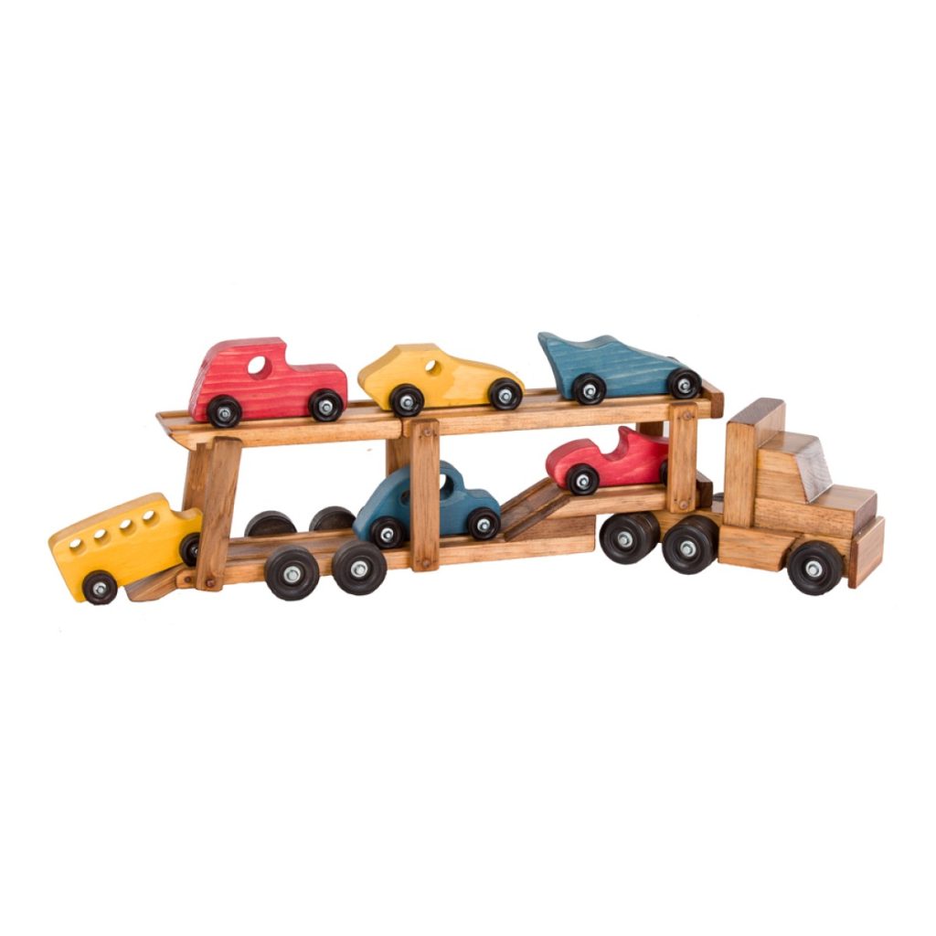 Harvest Carrier and Multi-Colored Cars